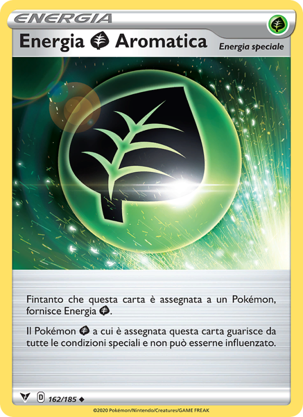 Energia Grass Aromatica 162/203 — Vivid Voltage (Italian Pokémon TCG card)