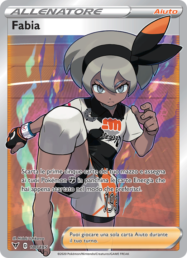 Fabia 180/203 — Vivid Voltage (Italian Pokémon TCG card)