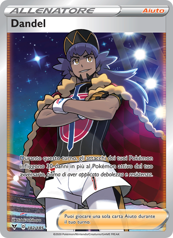Dandel 182/203 — Vivid Voltage (Italian Pokémon TCG card)