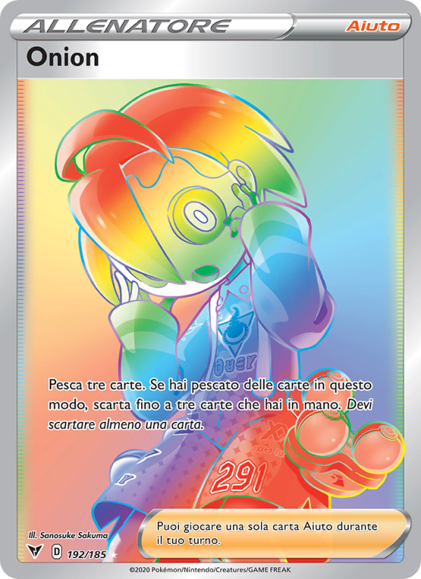 Onion 192/203 — Vivid Voltage (Italian Pokémon TCG card)