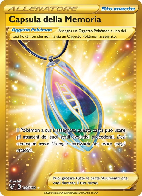 Capsula della Memoria 202/203 — Vivid Voltage (Italian Pokémon TCG card)
