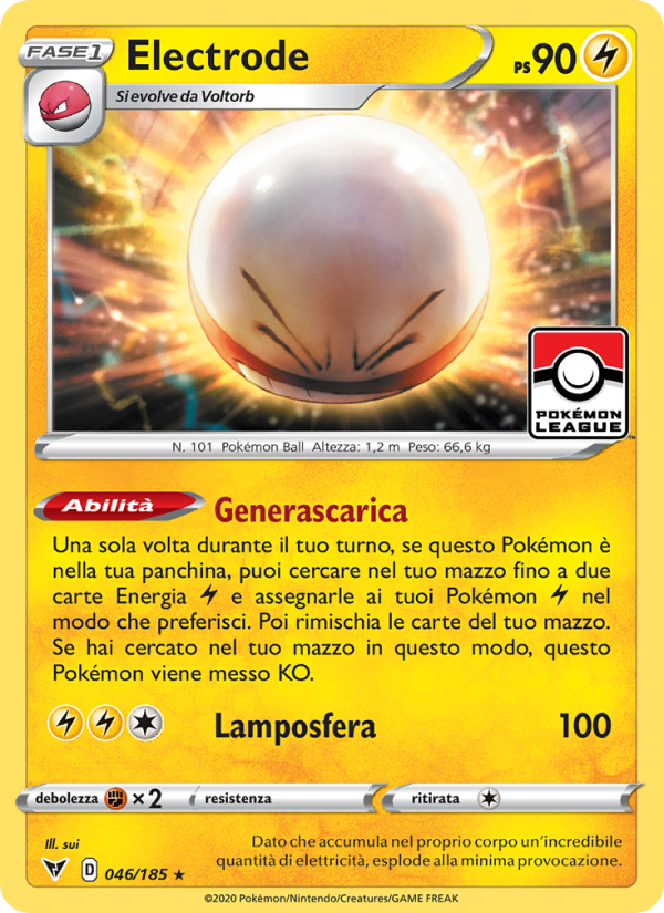 Electrode 046/203 — Vivid Voltage (Italian Pokémon TCG card)