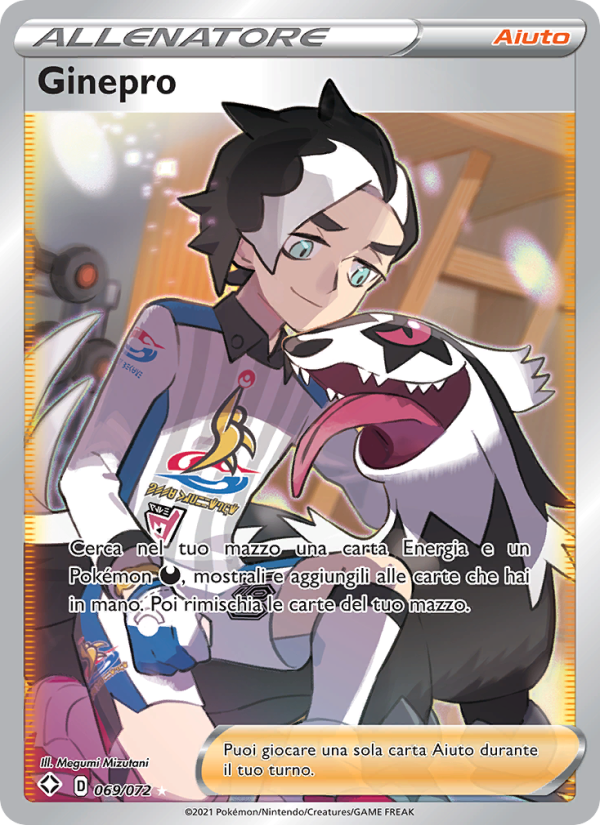 Ginepro 069/195 — Shining Fates (Italian Pokémon TCG card)