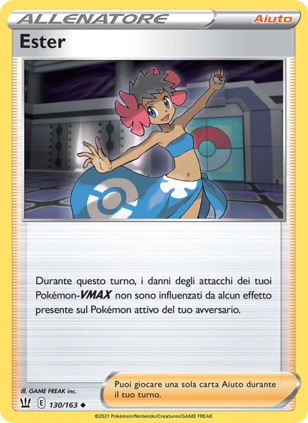 Ester 130/183 — Battle Styles (Italian Pokémon TCG card)