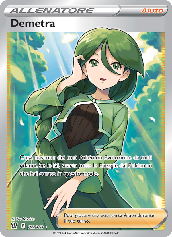 Demetra 159/183 — Battle Styles (Italian Pokémon TCG card)