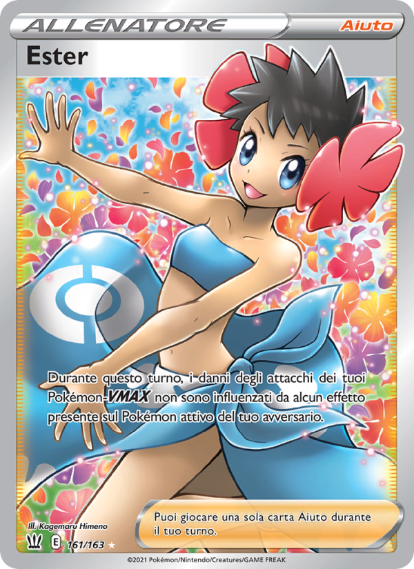Ester 161/183 — Battle Styles (Italian Pokémon TCG card)