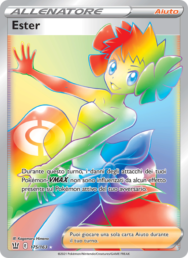 Ester 175/183 — Battle Styles (Italian Pokémon TCG card)