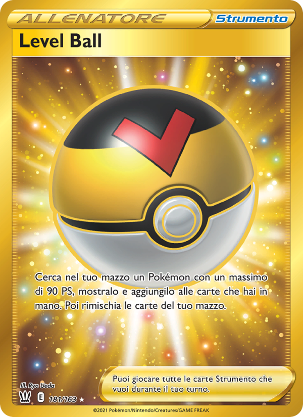 Level Ball 181/183 — Battle Styles (Italian Pokémon TCG card)