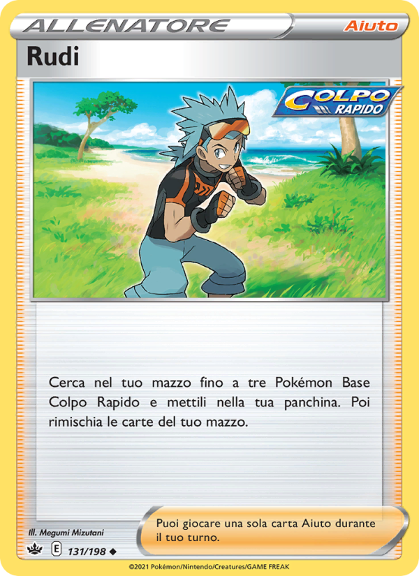 Rudi 131/233 — Chilling Reign (Italian Pokémon TCG card)