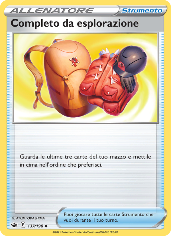 Completo da esplorazione 137/233 — Chilling Reign (Italian Pokémon TCG card)