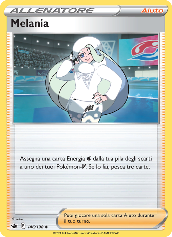 Melania 146/233 — Chilling Reign (Italian Pokémon TCG card)