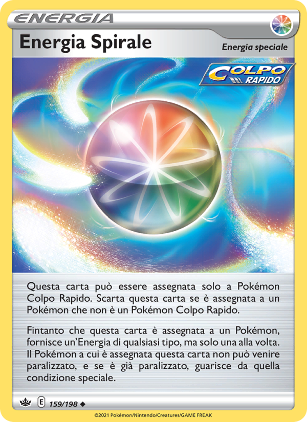 Energia Spirale 159/233 — Chilling Reign (Italian Pokémon TCG card)