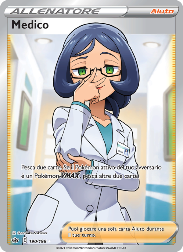 Medico 190/233 — Chilling Reign (Italian Pokémon TCG card)