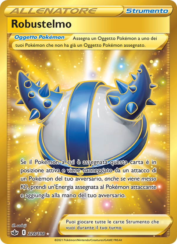 Robustelmo 228/233 — Chilling Reign (Italian Pokémon TCG card)