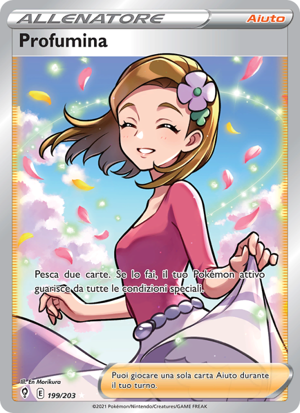 Profumina 199/237 — Evolving Skies (Italian Pokémon TCG card)