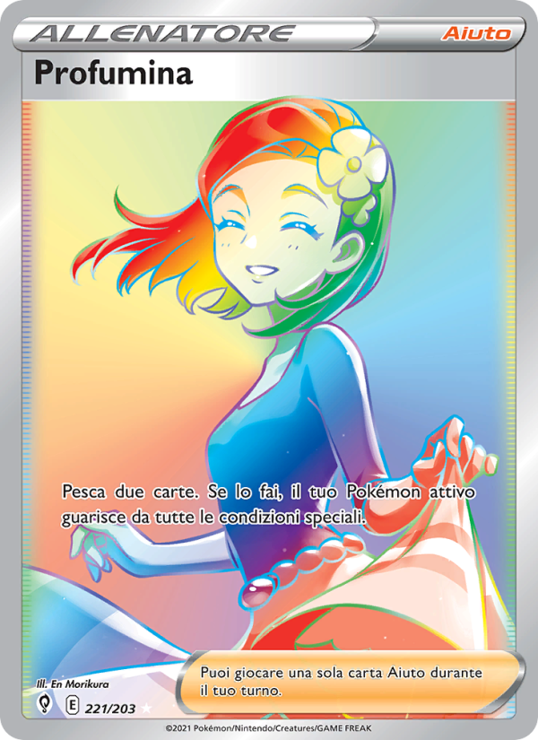 Profumina 221/237 — Evolving Skies (Italian Pokémon TCG card)