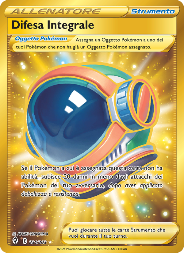 Difesa Integrale 231/237 — Evolving Skies (Italian Pokémon TCG card)