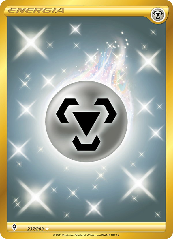 Energia Metallo 237/237 — Evolving Skies (Italian Pokémon TCG card)