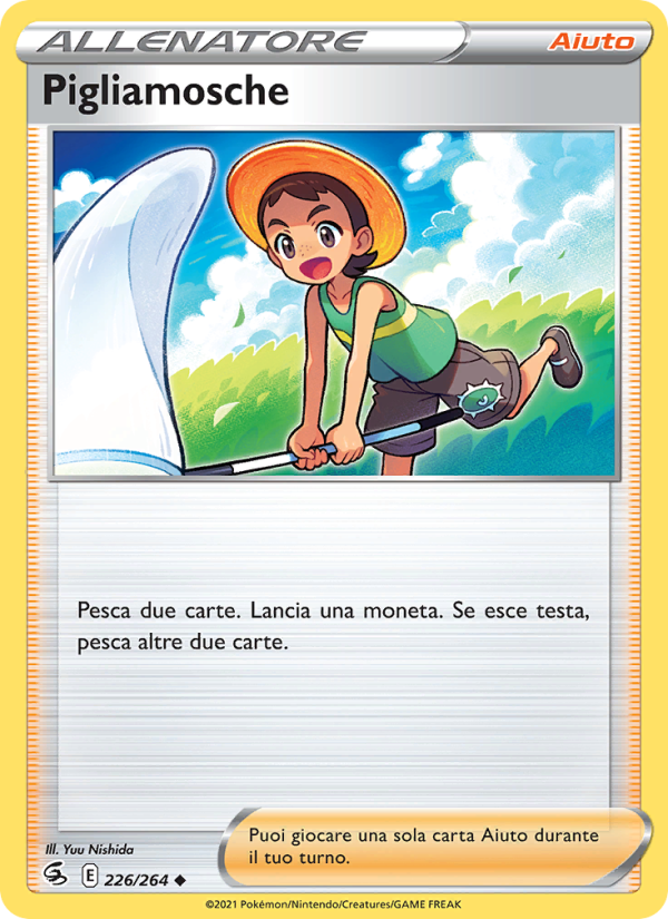 Pigliamosche 226/284 — Fusion Strike (Italian Pokémon TCG card)