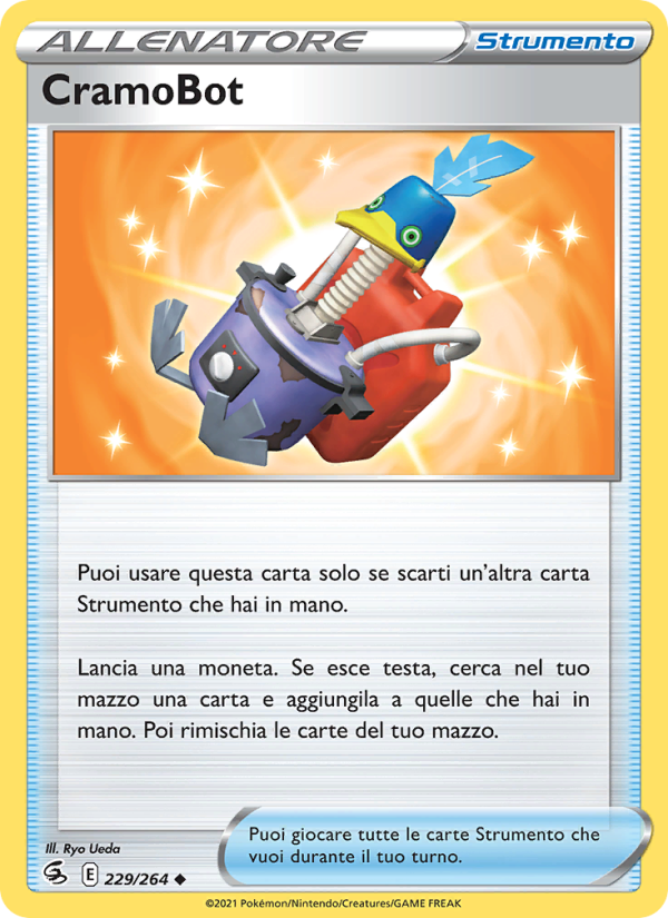 CramoBot 229/284 — Fusion Strike (Italian Pokémon TCG card)