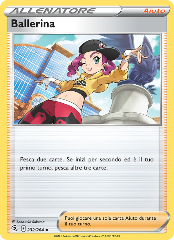 Ballerina 232/284 — Fusion Strike (Italian Pokémon TCG card)