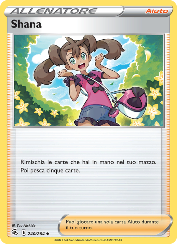 Shana 240/284 — Fusion Strike (Italian Pokémon TCG card)