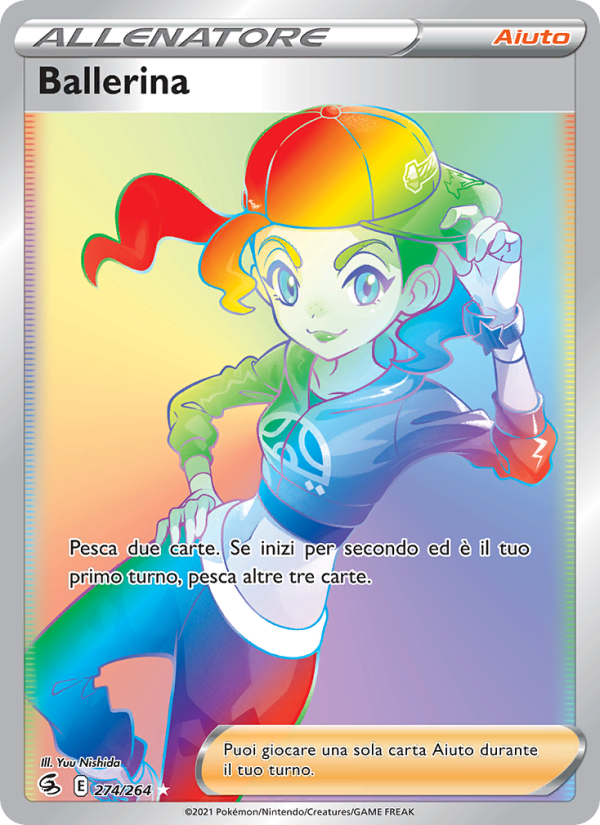 Ballerina 274/284 — Fusion Strike (Italian Pokémon TCG card)