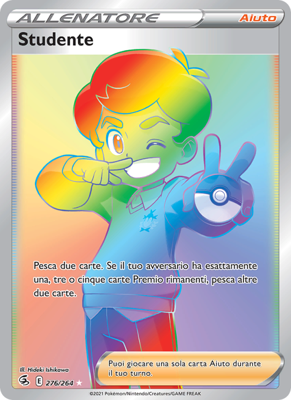 Studente 276/284 — Fusion Strike (Italian Pokémon TCG card)
