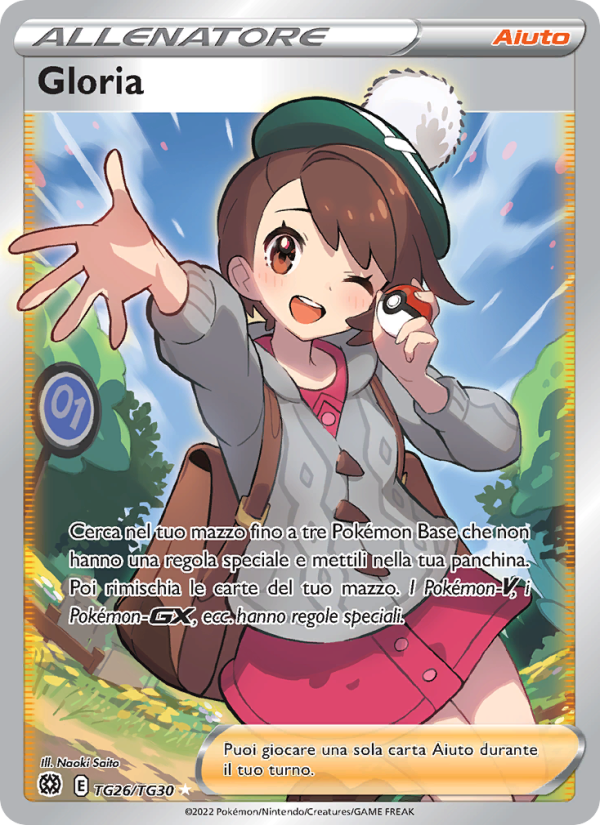 Gloria TG26 — Brilliant Stars (Italian Pokémon TCG card)