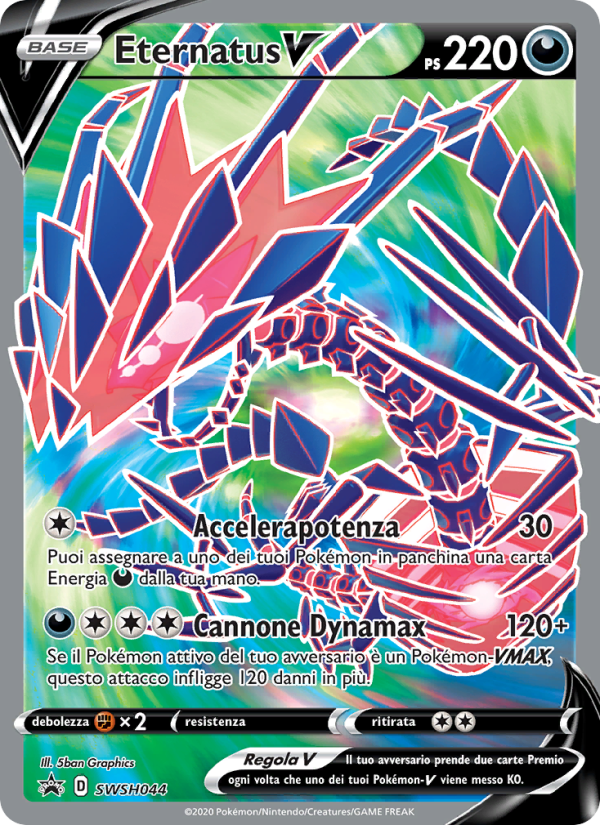 Eternatus V SWSH044 — Sword & Shield Promos (Italian Pokémon TCG card)