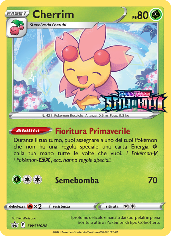 Cherrim SWSH088 — Sword & Shield Promos (Italian Pokémon TCG card)
