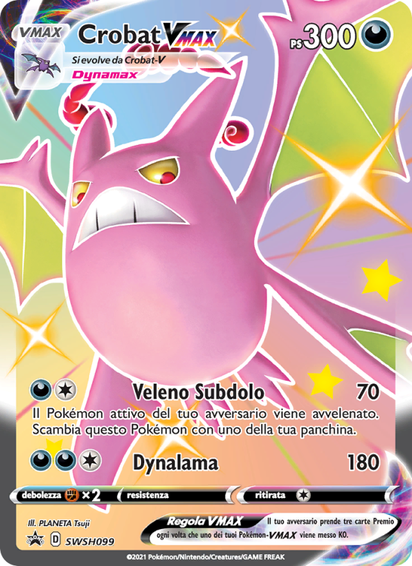 Crobat VMAX SWSH099 — Sword & Shield Promos (Italian Pokémon TCG card)