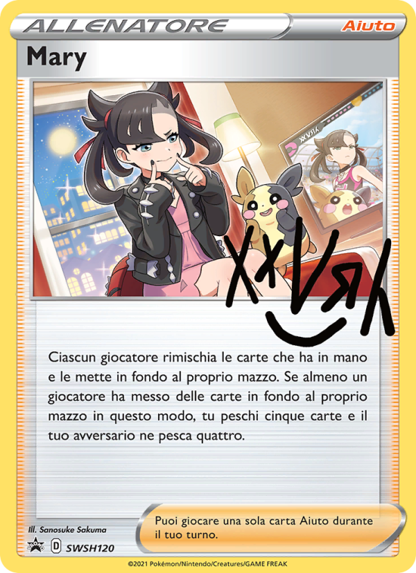 Mary SWSH120 — Sword & Shield Promos (Italian Pokémon TCG card)
