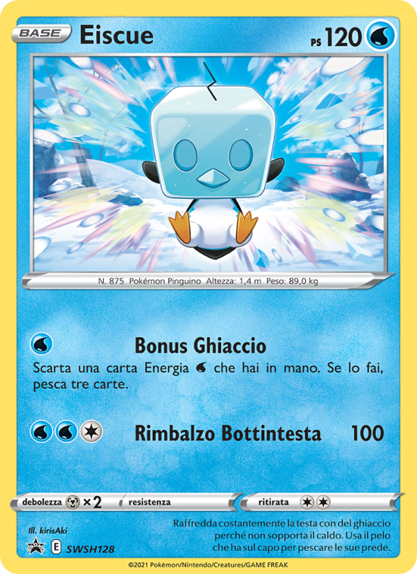 Eiscue SWSH128 — Sword & Shield Promos (Italian Pokémon TCG card)