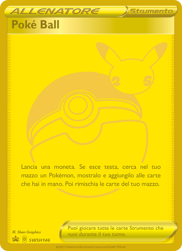 Poké Ball SWSH146 — Sword & Shield Promos (Italian Pokémon TCG card)