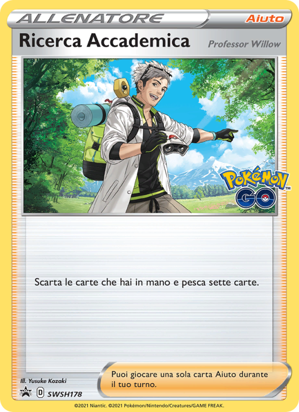 Ricerca Accademica SWSH178 — Sword & Shield Promos (Italian Pokémon TCG card)