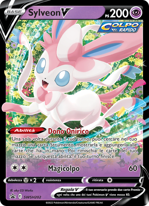 Sylveon V SWSH202 — Sword & Shield Promos (Italian Pokémon TCG card)