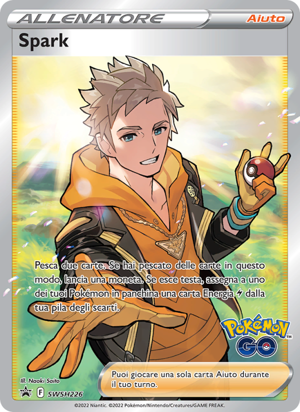 Spark SWSH226 — Sword & Shield Promos (Italian Pokémon TCG card)