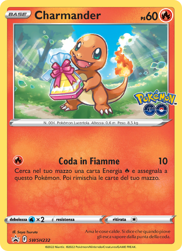 Charmander SWSH232 — Sword & Shield Promos (Italian Pokémon TCG card)