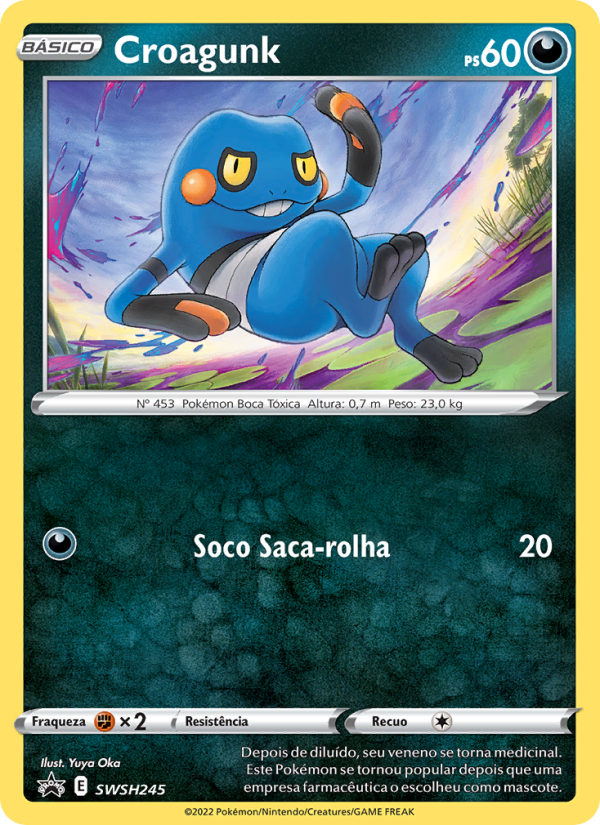 Croagunk SWSH245 — Sword & Shield Promos (Italian Pokémon TCG card)