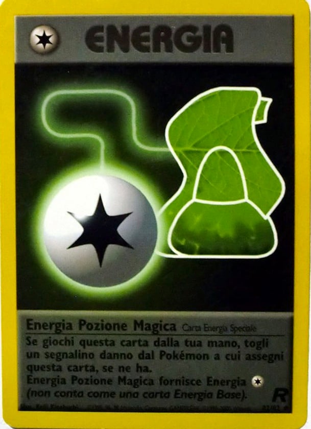 Energia Pozione Magica 082 — Team Rocket (Italian Pokémon TCG card)