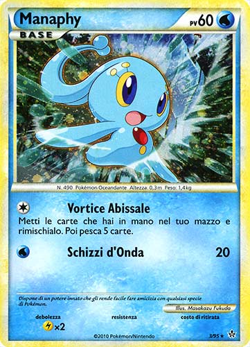 Manaphy 003 — Forze Scatenate (Italian Pokémon TCG card)