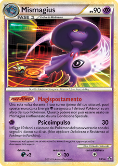 Mismagius 005 — Forze Scatenate (Italian Pokémon TCG card)