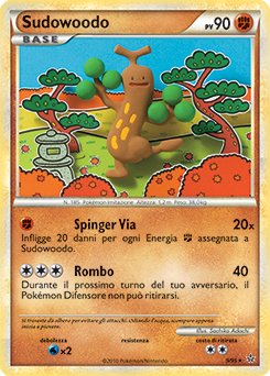 Sudowoodo 009 — Forze Scatenate (Italian Pokémon TCG card)