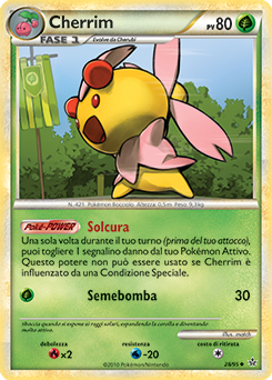 Cherrim 028 — Forze Scatenate (Italian Pokémon TCG card)