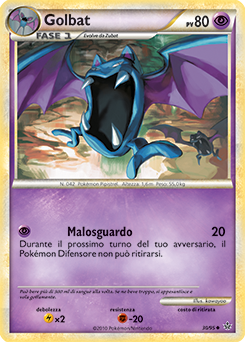Golbat 030 — Forze Scatenate (Italian Pokémon TCG card)