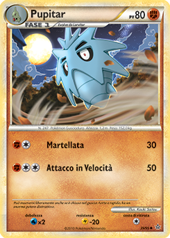 Pupitar 039 — Forze Scatenate (Italian Pokémon TCG card)
