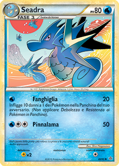Seadra 040 — Forze Scatenate (Italian Pokémon TCG card)