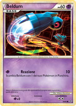 Beldum 044 — Forze Scatenate (Italian Pokémon TCG card)