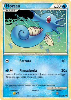 Horsea 049 — Forze Scatenate (Italian Pokémon TCG card)